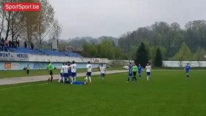 Obračun igrača u Srebreniku, a meč samo što je počeo