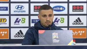 Krunić: Šta fali reprezentaciji? To nije pitanje za mene, ja sam ovdje ispred igrača...