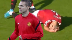 Nemanja Vidić se ukazao na Old Traffordu - De Ligt glumio Srbina, nije se dobro proveo