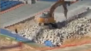 Bageri srušili dio donje tribine: Navijači Reala iznenađeni kada su vidjeli šta se radi na Bernabeu