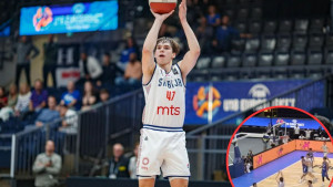 Ovo će pamtiti dok je živ: Andrej Kostić nerealnom trojkom odveo Srbiju u finale EP