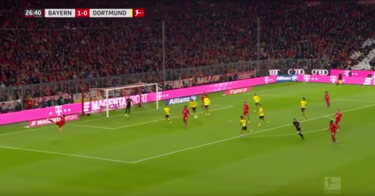 Lewandowski je postigao dva gola, ali je jedan drugi potez potpuno oduševio navijače Bayerna