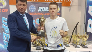 U Kaknju stasa velika nada bh. kickboxa - Kenan Smaka najbolji na Balkan Openu