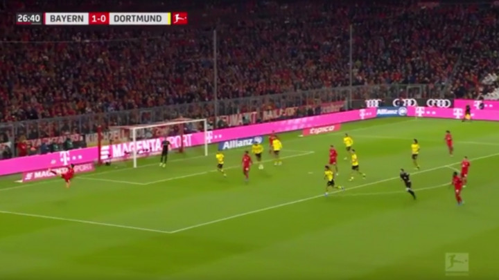Lewandowski je postigao dva gola, ali je jedan drugi potez potpuno oduševio navijače Bayerna