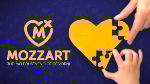 U igri na humanost svi pobjeđuju: Mozzart nastavio plemenitu misiju