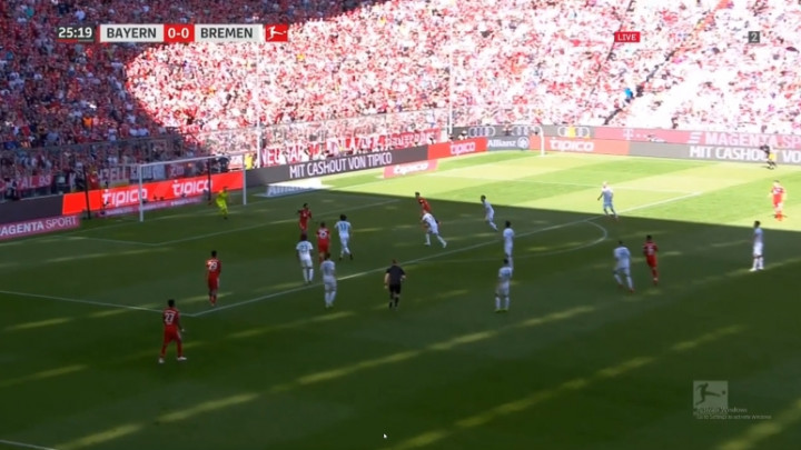 Bayern se muči protiv Werdera, a navijači Bavaraca ne mogu da vjeruju šta je promašio Gnabry