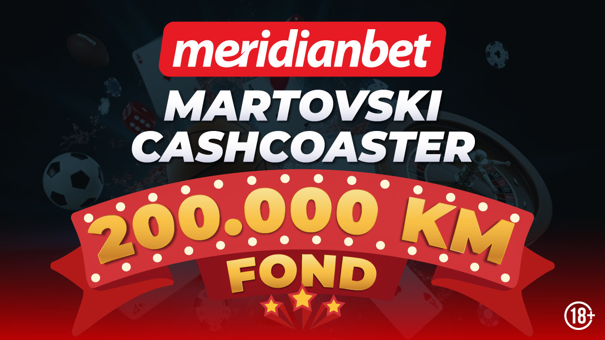 Cashcoaster u Meridianu: Prilika da zgrabiš dio od 200.000 KM