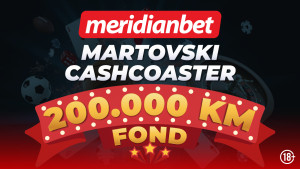 Cashcoaster u Meridianu: Prilika da zgrabiš dio od 200.000 KM