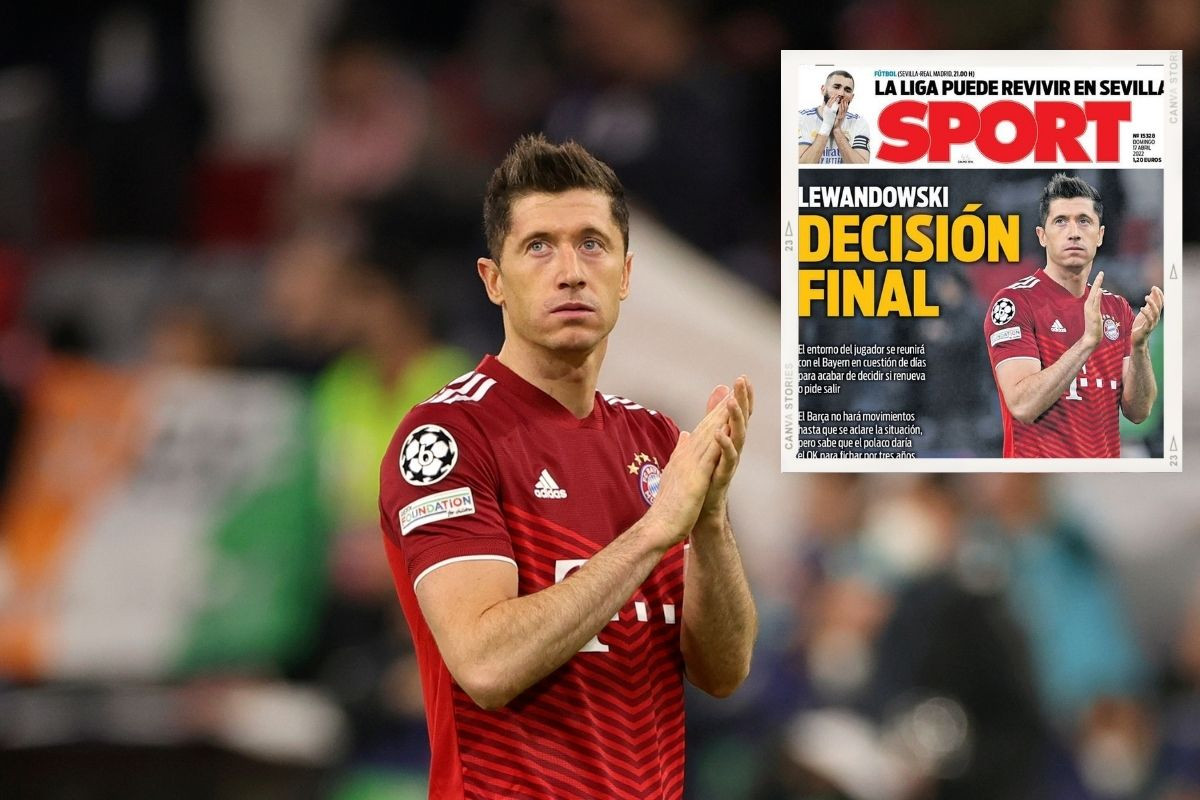 Lewandowski na naslovnici Sporta: "Konačna odluka"
