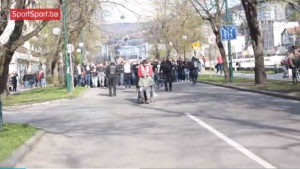 Horde zla krenule prema stadionu Grbavica
