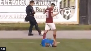 Manje varnice na utakmici u Banovićima