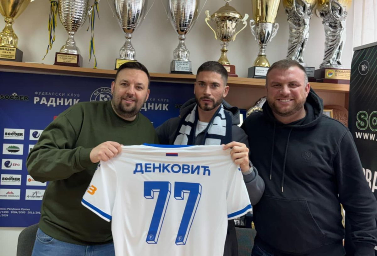 Stefan Denković je novi igrač Radnika iz Bijeljine Stefan Denković je novi igrač Radnika iz Bijeljine
