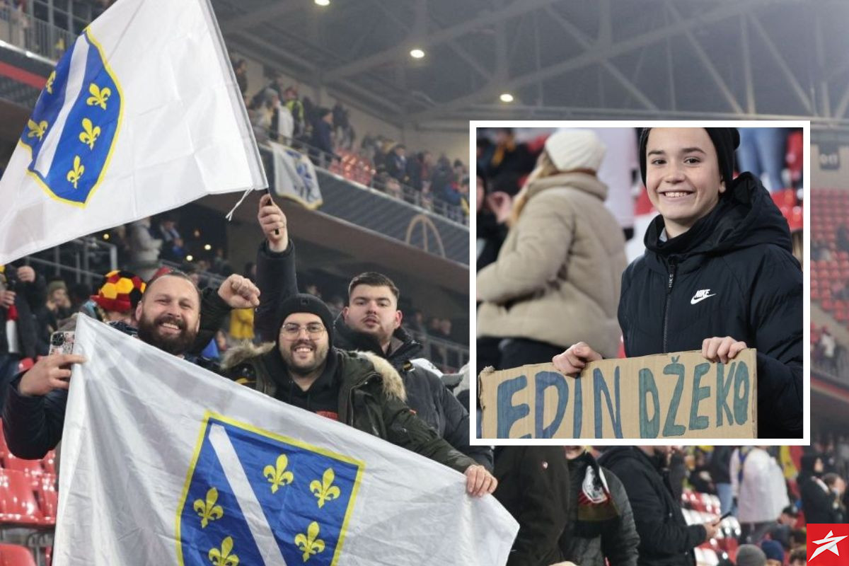 Navijači BiH nikad ne izdaju, a to se vidi i u Freiburgu: Poruka dječaka za Džeku glavna tema