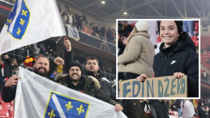 Navijači BiH nikad ne izdaju, a to se vidi i u Freiburgu: Poruka dječaka za Džeku glavna tema