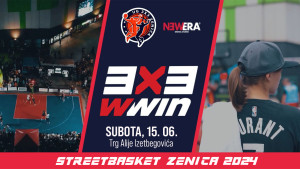 Spektakl u Zenici “WWIN 3×3” Street Basket