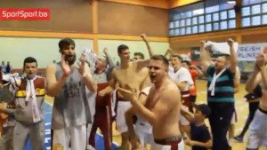 Igrači Bosne Royal proslavili veliki trijumf