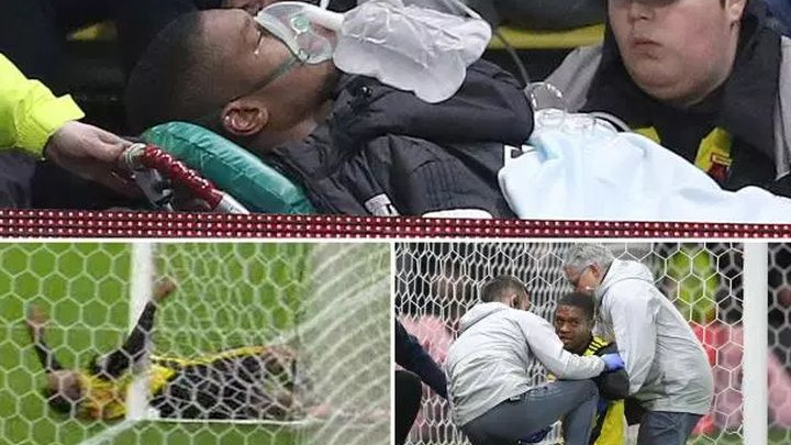 Nastao muk na stadionu: Igrač Watforda udario u glavom u stativu