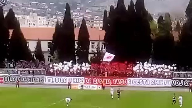 Pogledajte koreografiju navijača HŠK Zrinjski