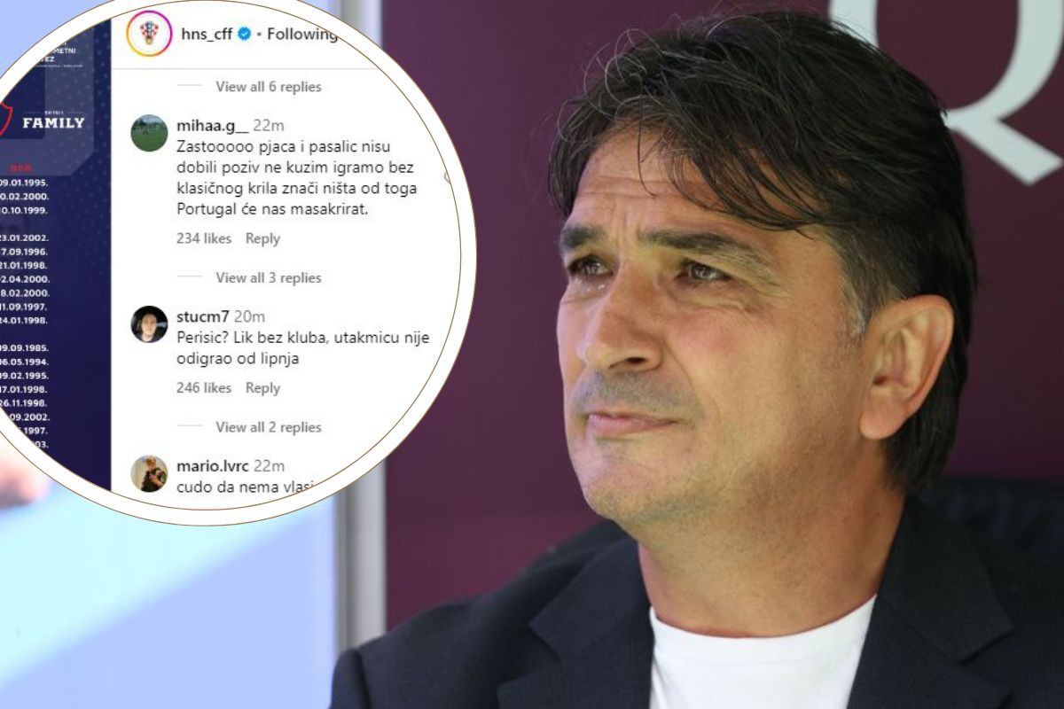 Navijači Hrvatske nemilosrdni prema selektoru zbog spiska: "Daliću imaš li obraza sekunde?" Navijači Hrvatske nemilosrdni prema selektoru zbog spiska: "Daliću imaš li obraza sekunde?"