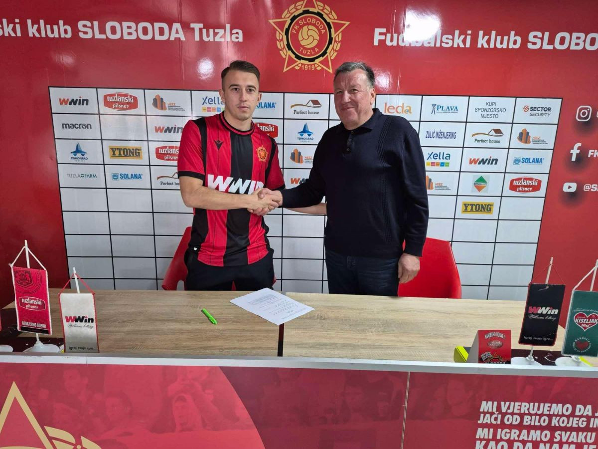 Novi potpis u Tuzli: Mustafa Numanović novi igrač FK Sloboda! Novi potpis u Tuzli: Mustafa Numanović novi igrač FK Sloboda!