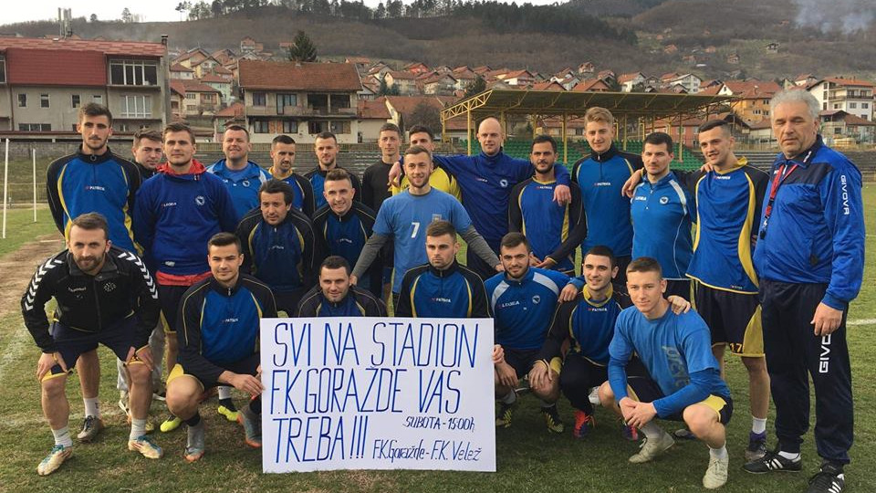 Goražde na nogama, da li će pasti FK Velež: "Rođeni su ranjivi!"