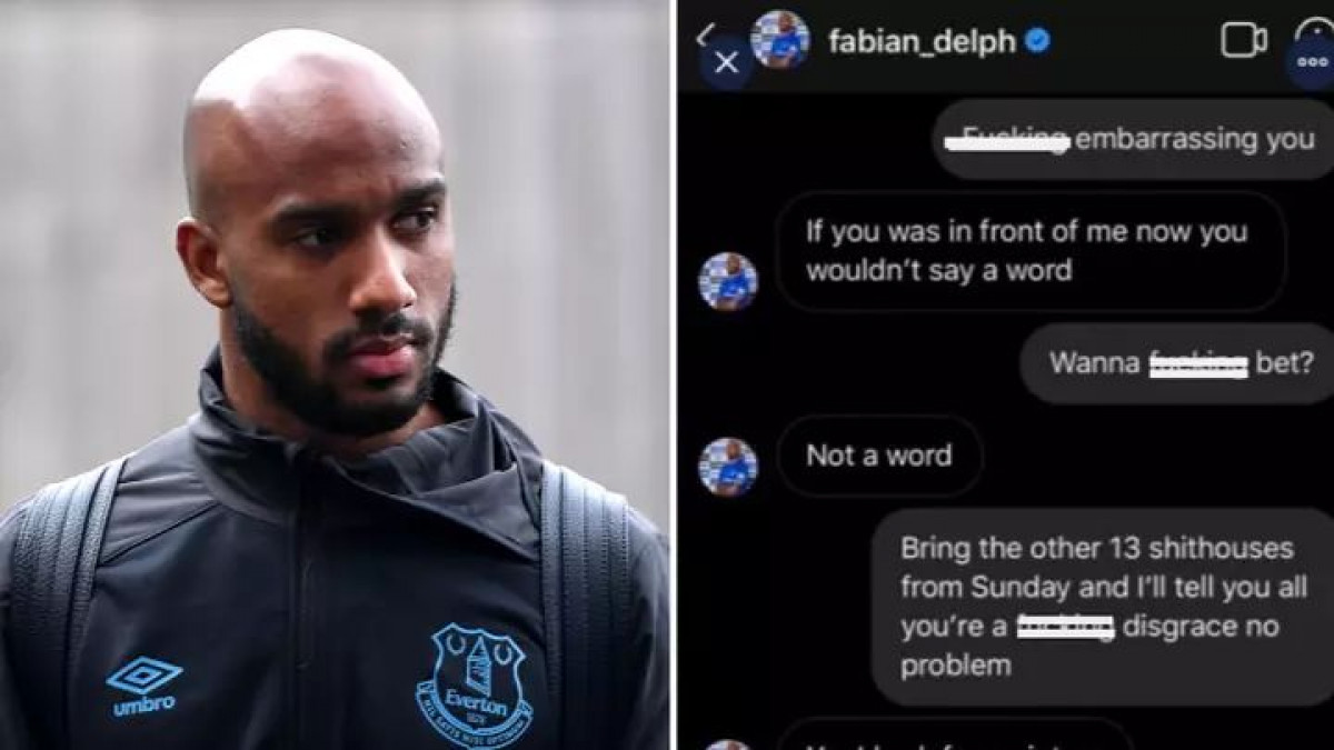 Delph se svađao s navijačem Evertona na Instagramu, a onda je on to sve objavio