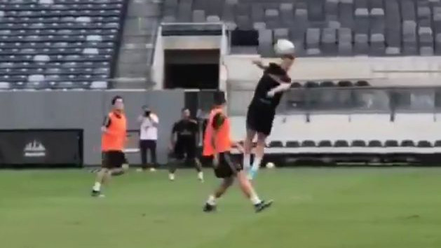 Luka Jović je na današnjem treningu pokazao da Real nije pogriješio