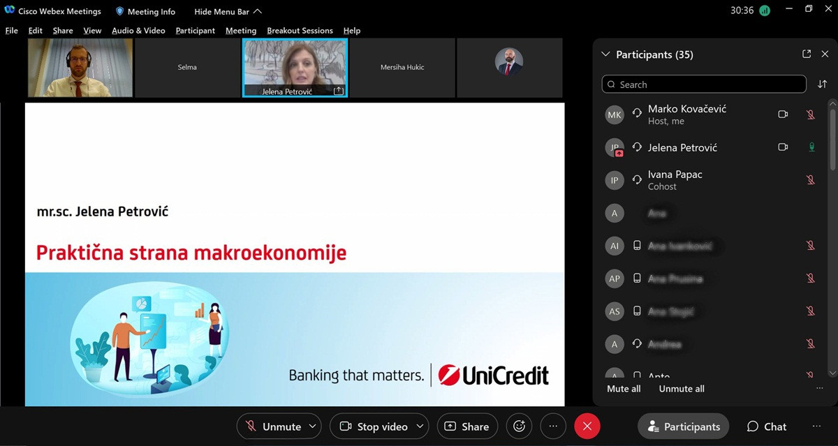 Održan prvi od sedam Mini MBA programa u organizaciji UniCredit Bank Održan prvi od sedam Mini MBA programa u organizaciji UniCredit Bank