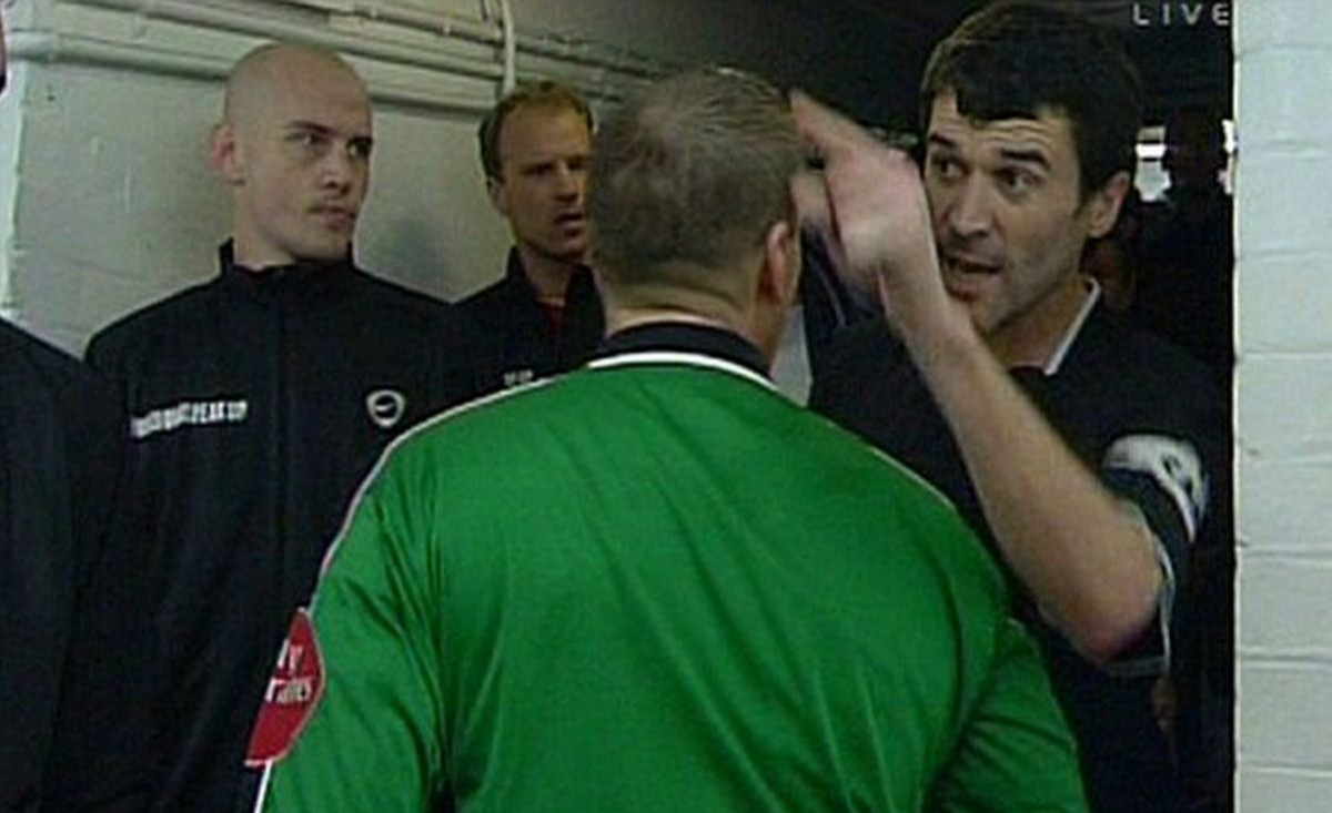 "Prolazio sam pored Keanea u tunelu, a on mi je rekao da odje*em jer ide u rat protiv Arsenala"