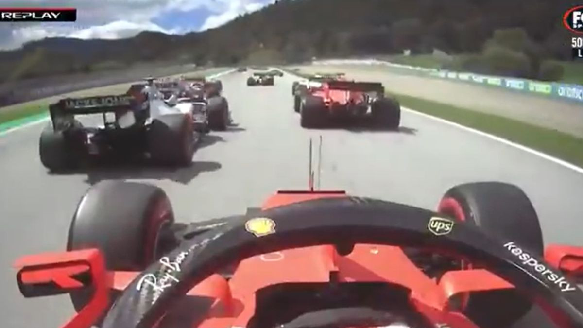 Očajni Ferrari ostao bez oba bolida nakon tri krivine Red Bull Ringa