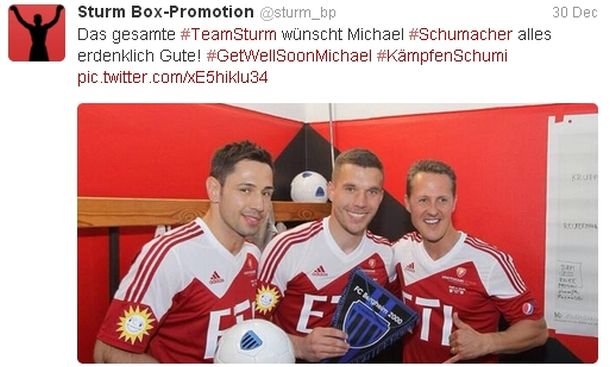 Šampion za šampiona: Ćatić uputio podršku Schumacheru