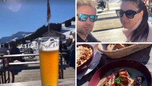 Senad Lulić sa suprugom Sandrom uživa u penziji: Pivo, snijeg, sunce i planina...