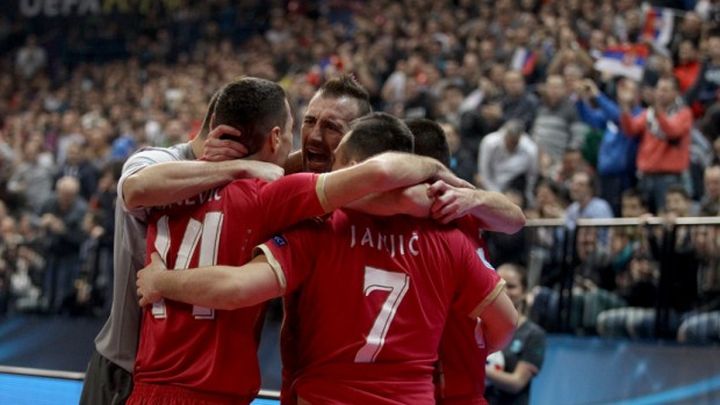Srbija bolja od Slovenije na otvaranju EP u futsalu
