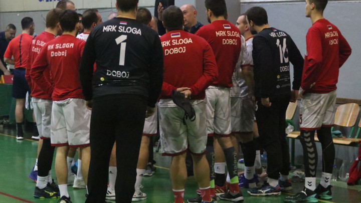 Rukometaši Sloge u pogonu