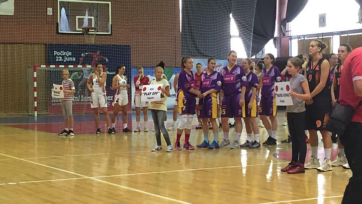 Košarkašice Play Offa u finalu turnira u Srbiji