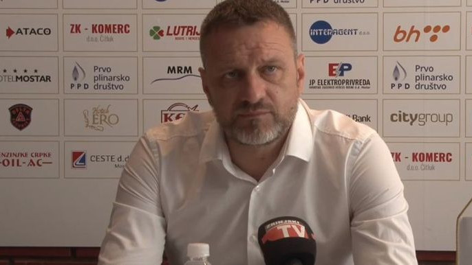 Hari Vukas: Čast je voditi HŠK Zrinjski, ovo mi je najveći izazov u karijeri