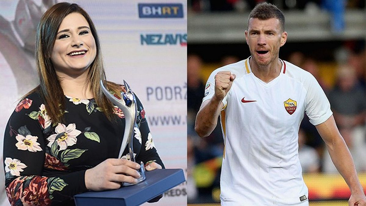 Edin Džeko i Larisa Cerić najbolji bh. sportisti u 2018. godini