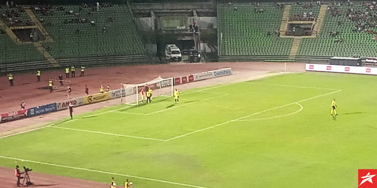 Drugi dio na Koševu kasnio zbog nesvakidašnje situacije Drugi dio na Koševu kasnio zbog nesvakidašnje situacije