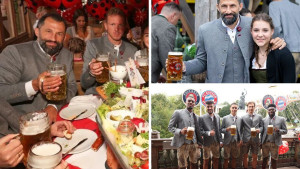 Igrači Bayerna pozirali s pivom u rukama na Oktoberfestu, a onda su se pojavili Mane i Mazraoui