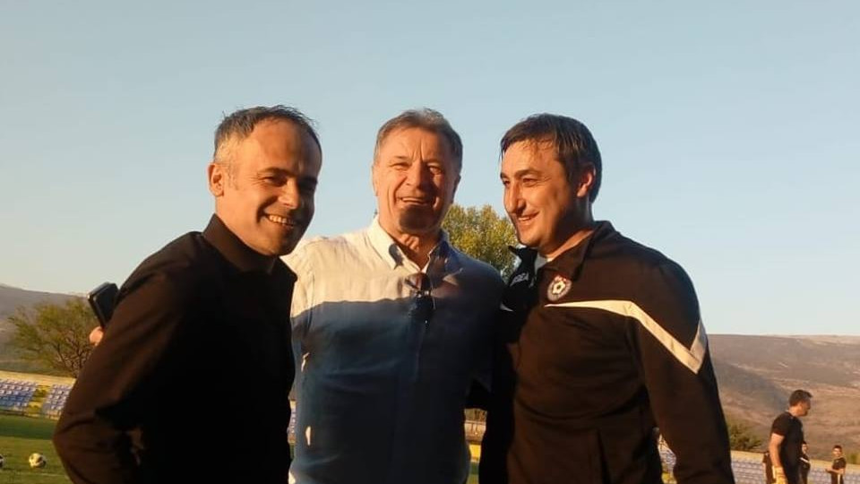Mamić posjetio trening Širokog Brijega Mamić posjetio trening Širokog Brijega
