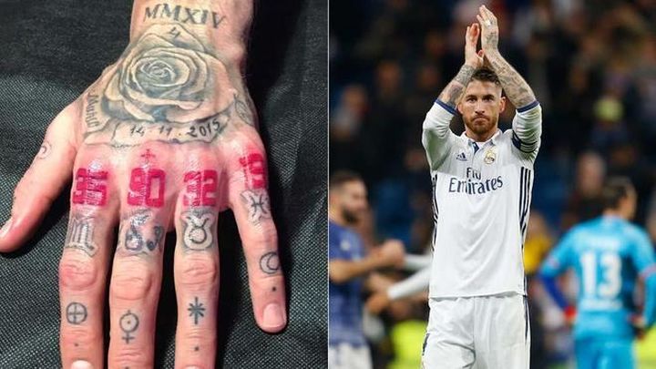 Inspirativne tetovaže na rukama Sergija Ramosa