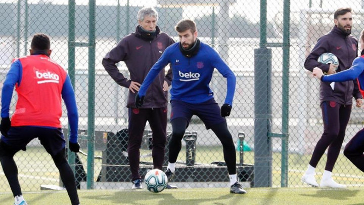 Setien uveo paklen tempo: Dvojica igrača Barcelone nakon 20 minuta više nisu mogli trenirati