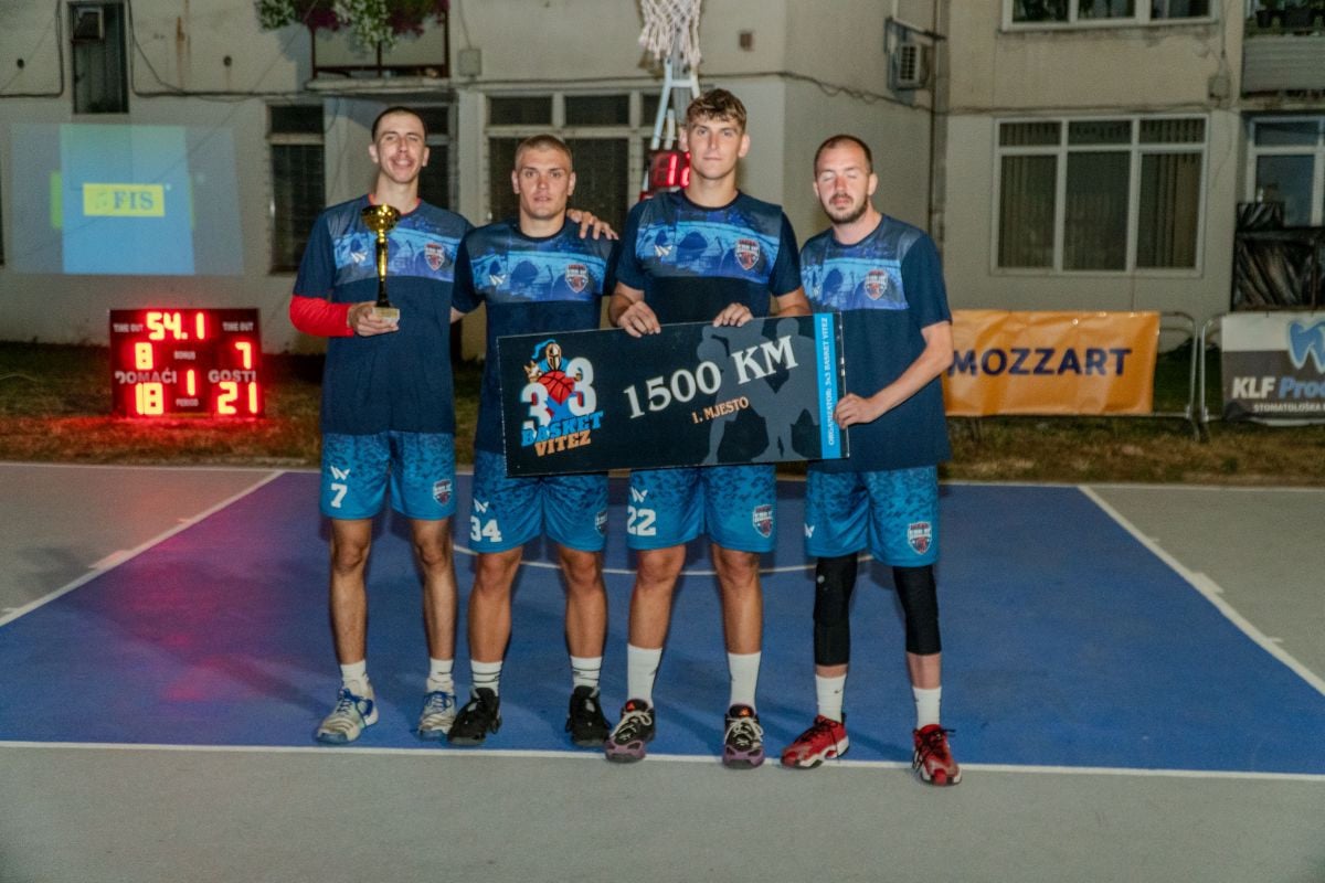Uz zlatnu asistenciju Mozzarta: Završen 3x3 basket turnir Vitez Uz zlatnu asistenciju Mozzarta: Završen 3x3 basket turnir Vitez