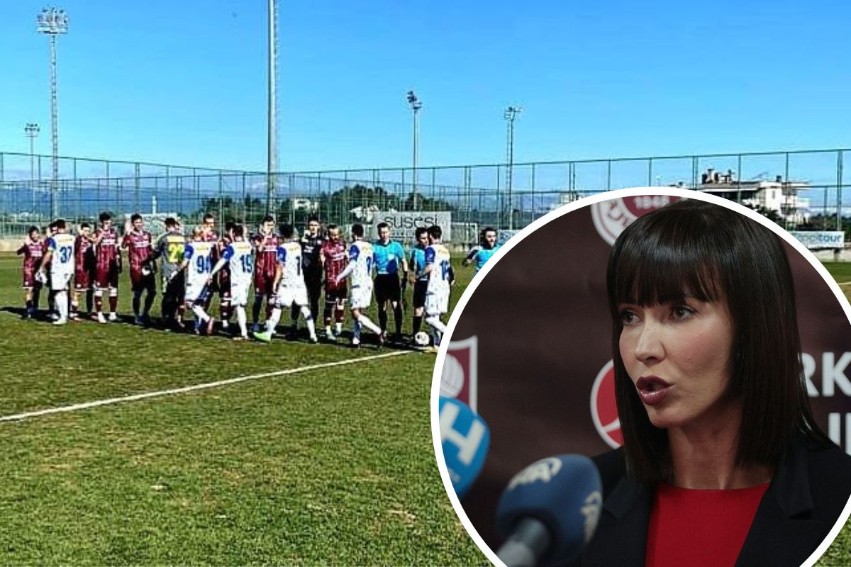 Direktorica Sarajeva nakon prekida meča zbog nesportskih dešavanja: "Ponosna do neba" Direktorica Sarajeva nakon prekida meča zbog nesportskih dešavanja: "Ponosna do neba"