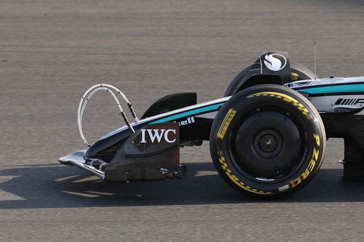 Detalj sa Mercedesovog prednjeg krila otkrio šta stiže naredne godine