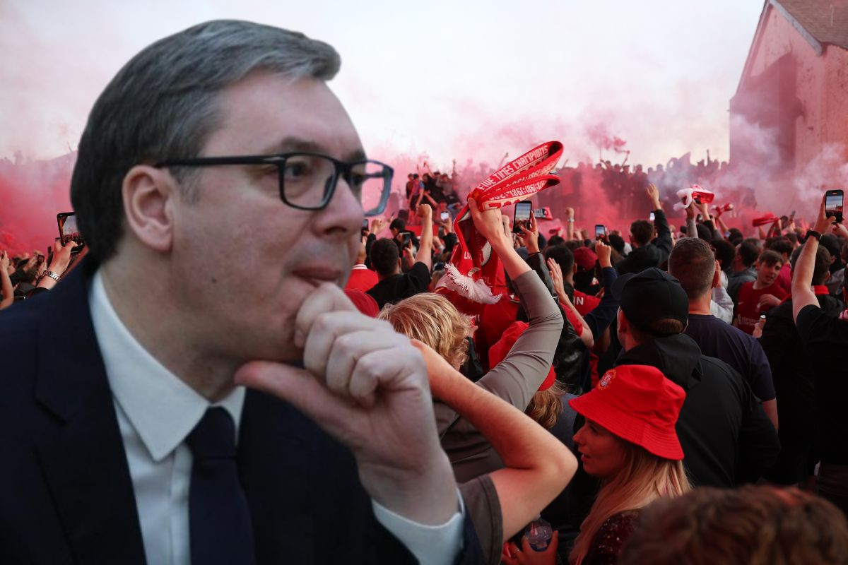 Vučićev režim je novi udarac dobio direktno s Anfielda! Vučićev režim je novi udarac dobio direktno s Anfielda!