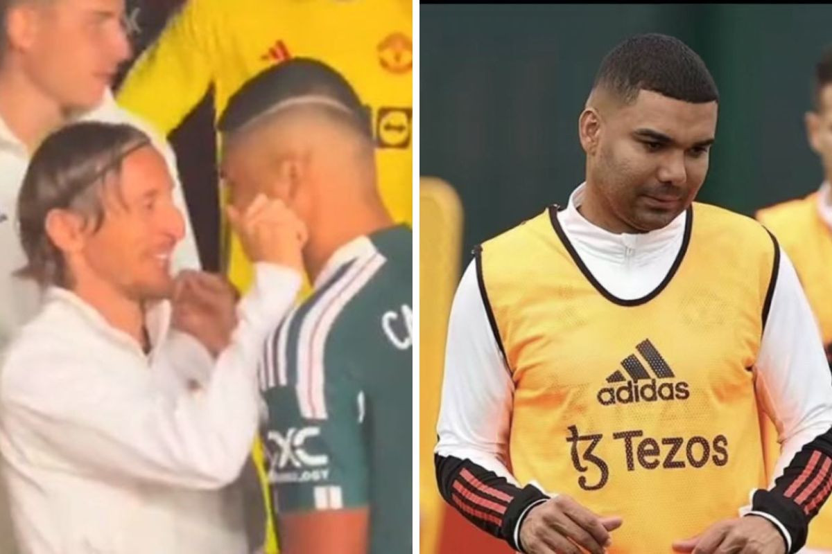 Govore mu da se udebljao, Modrić ga štipao za obraze, a onda je Casemiro skinuo dres