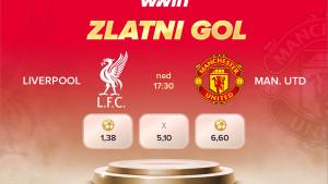 WWin Zlatni gol: Liverpool i Manchester - Prvi gol, vaša pobjeda!