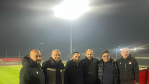 Zasjali reflektori u Doboju