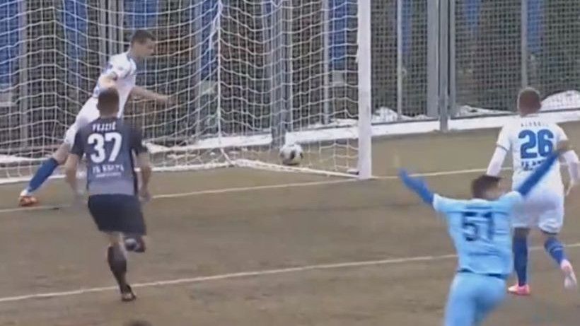 Neobičan penal u Krupi, Zakarić pogodio Neobičan penal u Krupi, Zakarić pogodio